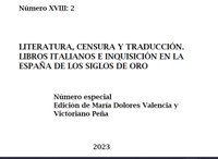 El diálogo renacentista a la luz de la censura en España: de León Hebreo a Sperone Speroni, by María Dolores Valencia