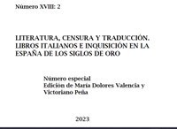 La figura de Ortensio Lando en la España de los siglos XVI y XVII: entre la recepción y la censura, by Mercedes González de Sande