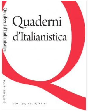 Fra mezzane e malmaritate, Alessandro Piccolomini”, Quaderni di italianistica, vol. 42, n.1, 2021